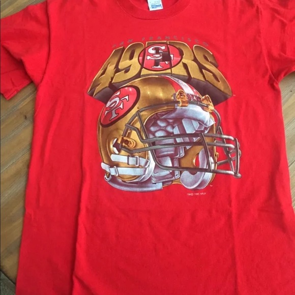 Vintage San Francisco 49ers Salem T shirt L - Picture 2 of 5